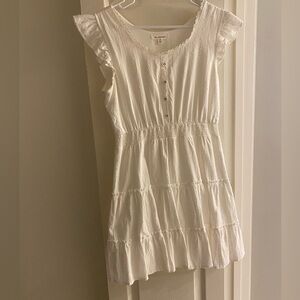 White Summer Dress from Blu Pepper